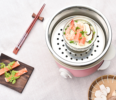 Japanese tea bowl steamed